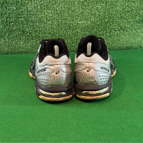 ASICS Gel-Rocket B053N Black Silver Women’s Size 9.5 - Picture 4 of 6